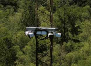 Torres de vigilancia que monitorean el territorio las 24 horas