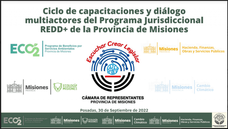 Video del Ciclo de capacitaciones y diálogo multiactores del Programa Jurisdiccional REDD+ de la Provincia de Misiones