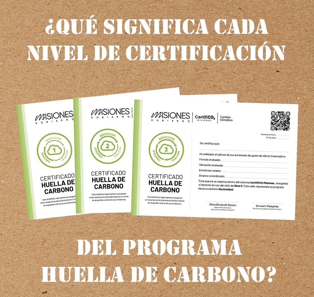 Cuenta con tres niveles de certificación para medir y reducir el impacto ambiental